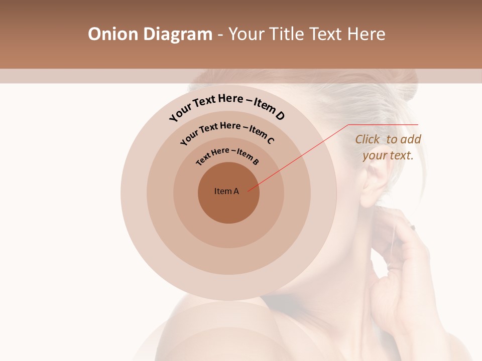 Closeup Cosmetics Person PowerPoint Template