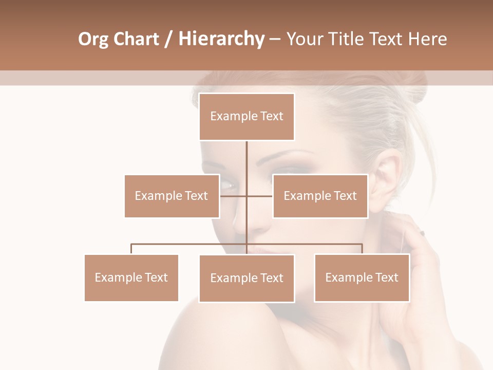 Closeup Cosmetics Person PowerPoint Template
