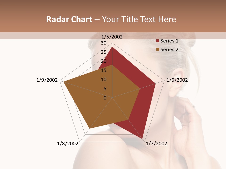 Closeup Cosmetics Person PowerPoint Template