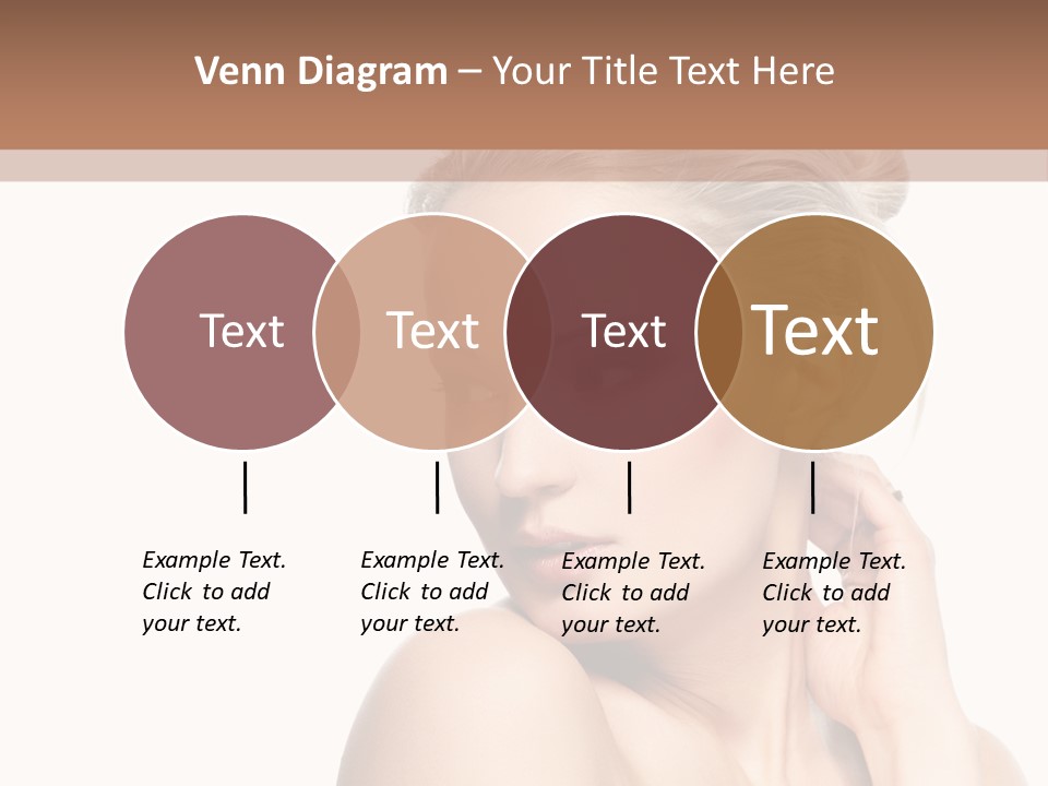 Closeup Cosmetics Person PowerPoint Template