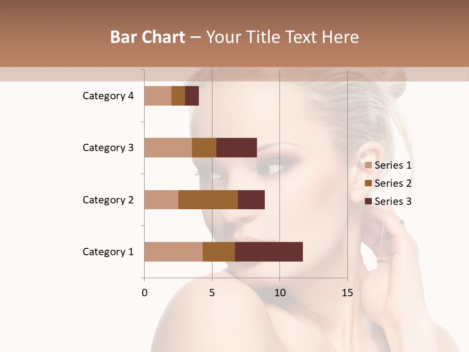 Closeup Cosmetics Person PowerPoint Template