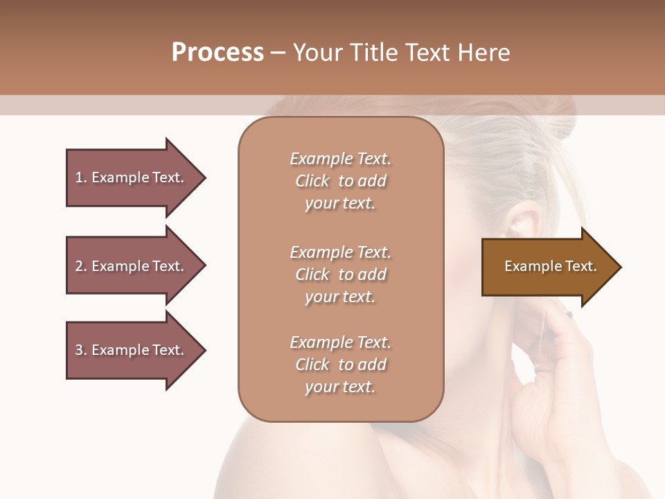 Closeup Cosmetics Person PowerPoint Template