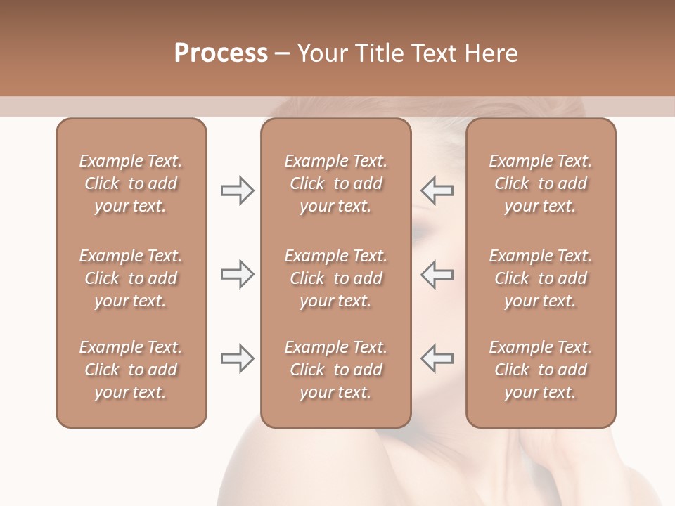 Closeup Cosmetics Person PowerPoint Template