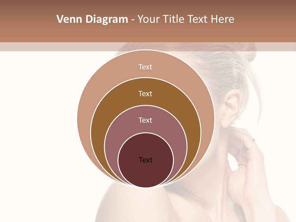 Closeup Cosmetics Person PowerPoint Template