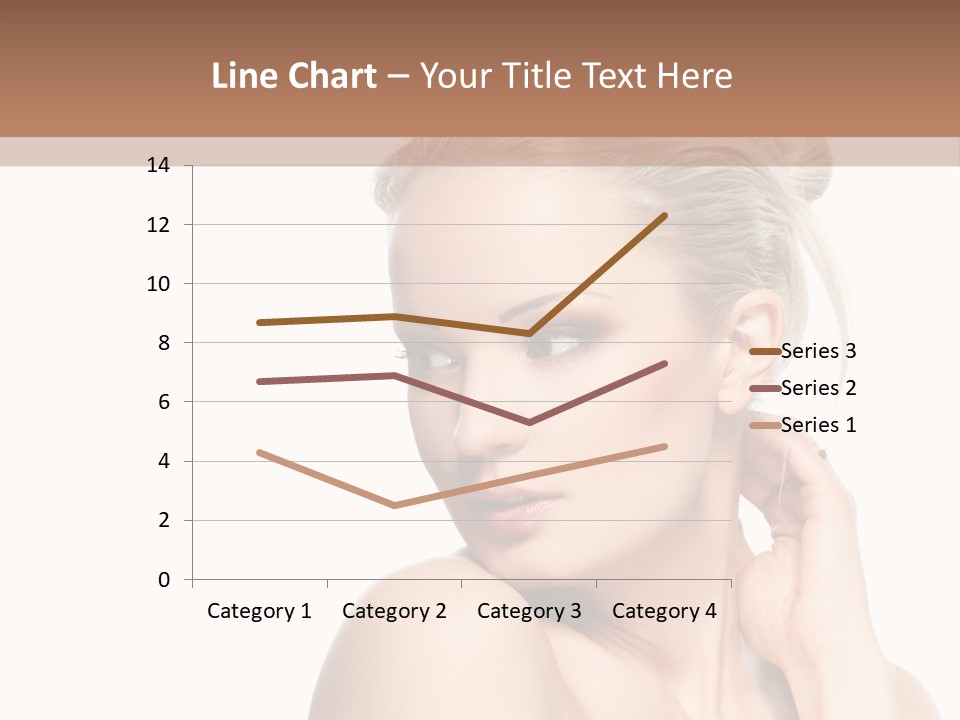 Closeup Cosmetics Person PowerPoint Template