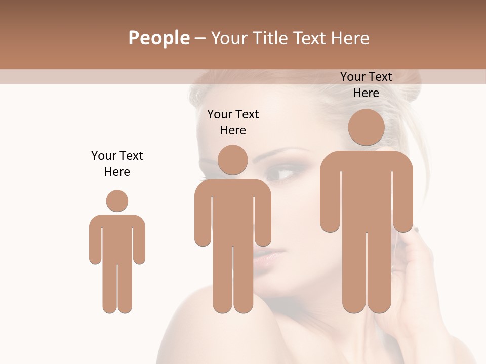 Closeup Cosmetics Person PowerPoint Template