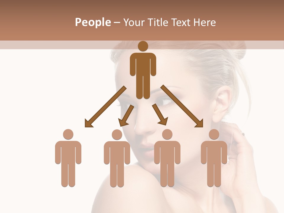 Closeup Cosmetics Person PowerPoint Template