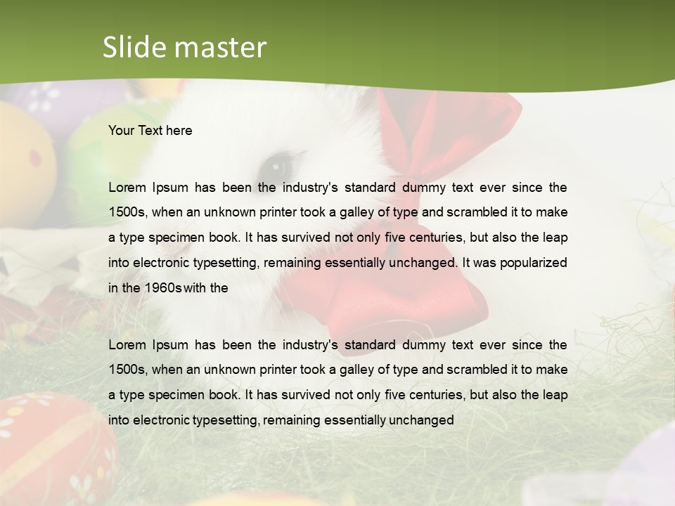 Domestic Holiday Adorable PowerPoint Template