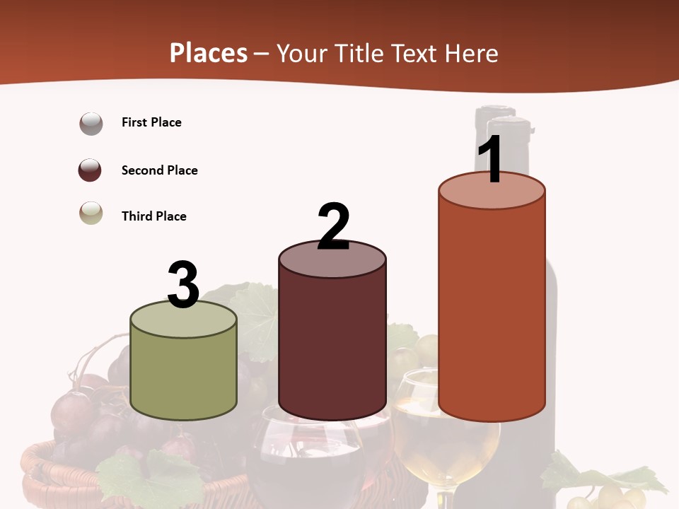 Yellow Many Bottle PowerPoint Template