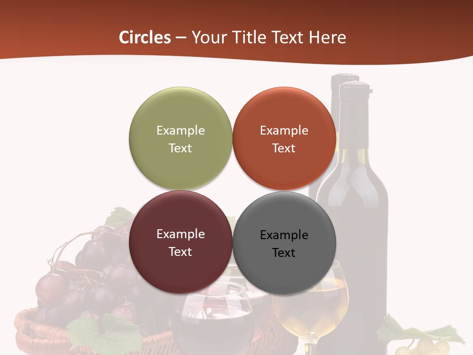 Yellow Many Bottle PowerPoint Template