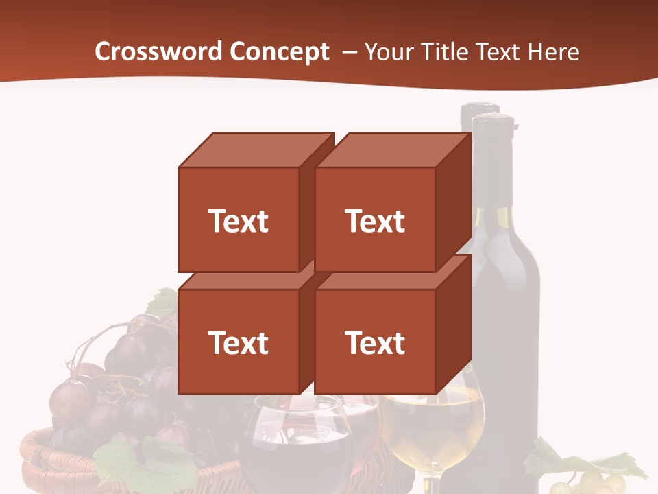 Yellow Many Bottle PowerPoint Template