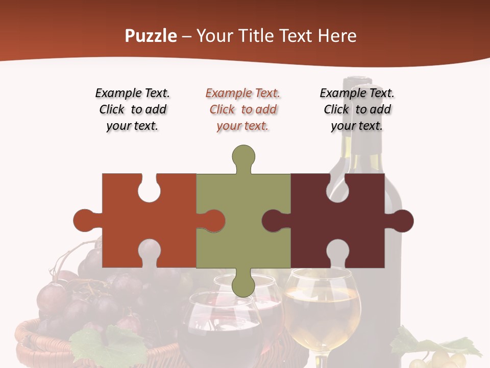 Yellow Many Bottle PowerPoint Template