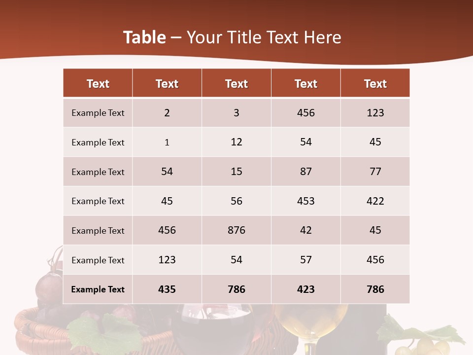 Yellow Many Bottle PowerPoint Template