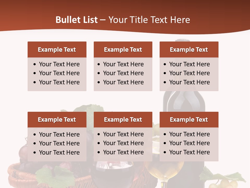 Yellow Many Bottle PowerPoint Template