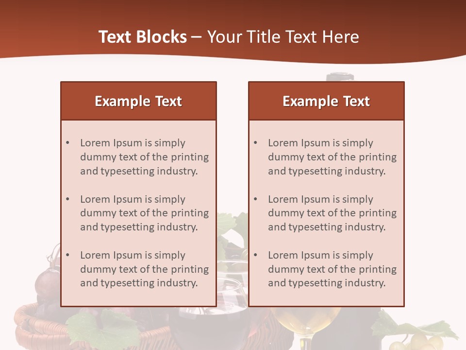 Yellow Many Bottle PowerPoint Template