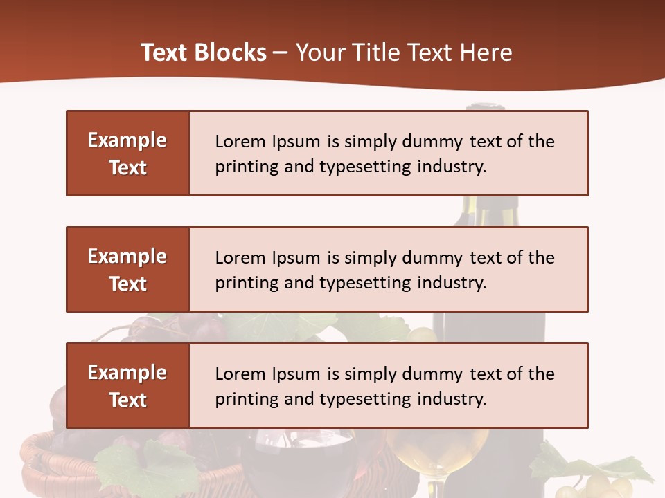 Yellow Many Bottle PowerPoint Template