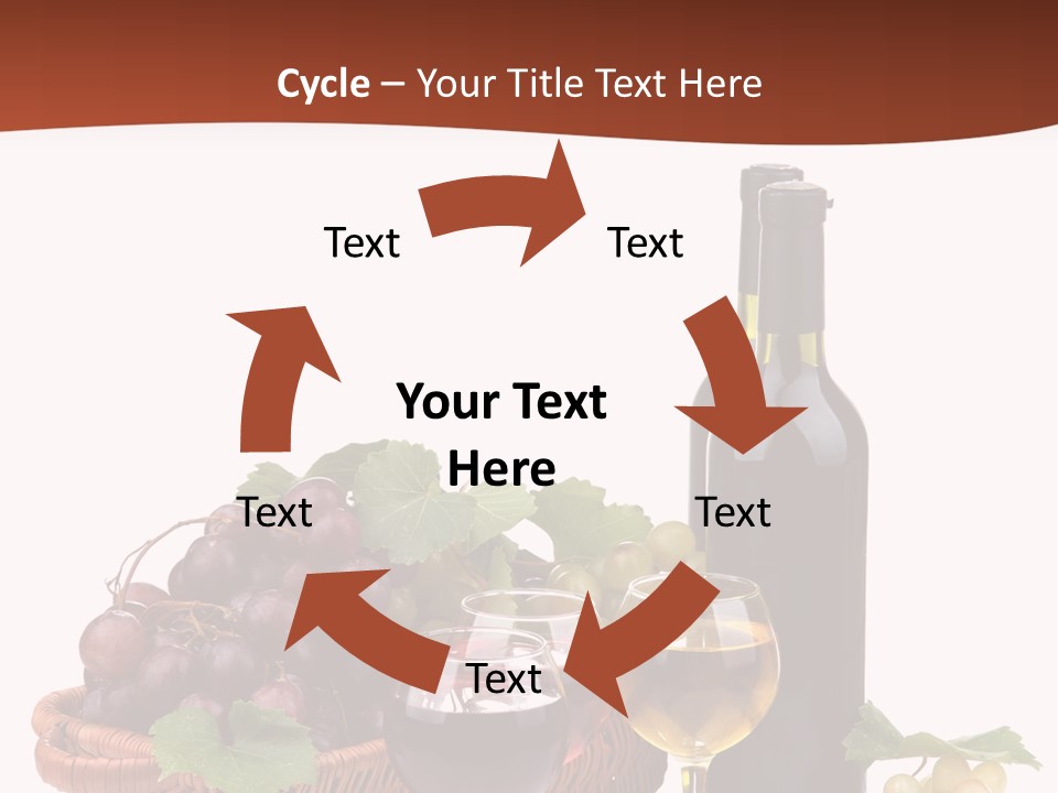 Yellow Many Bottle PowerPoint Template