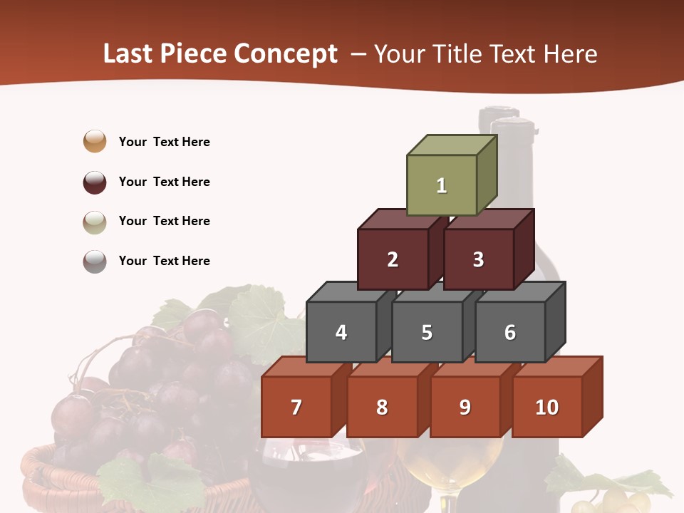 Yellow Many Bottle PowerPoint Template