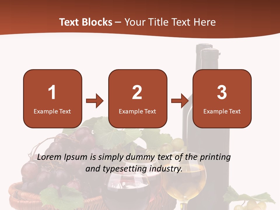 Yellow Many Bottle PowerPoint Template