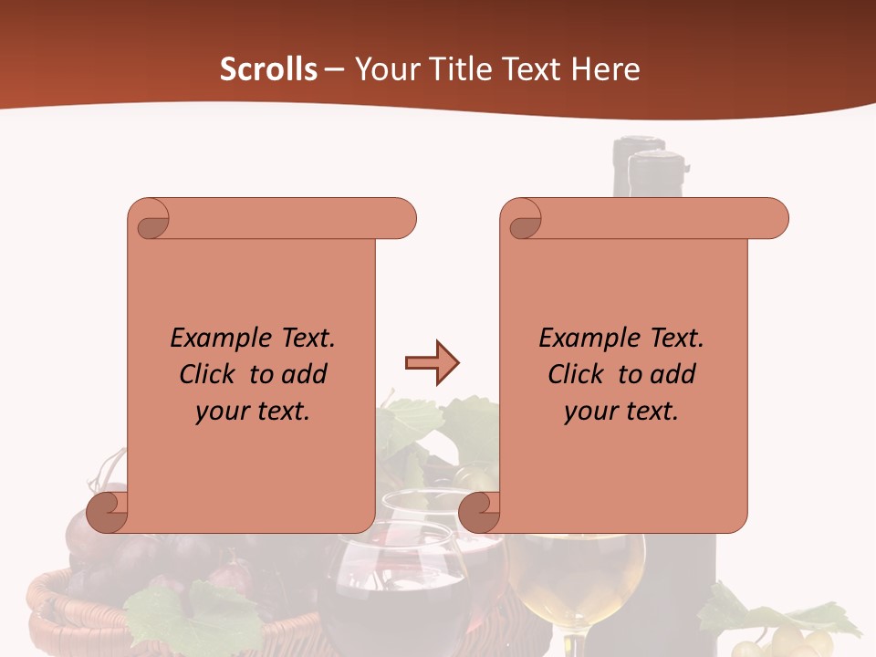 Yellow Many Bottle PowerPoint Template