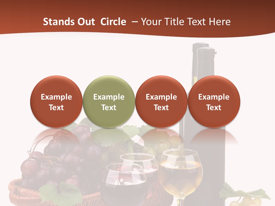 Yellow Many Bottle PowerPoint Template