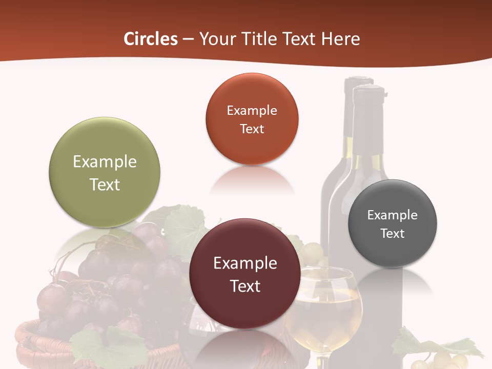 Yellow Many Bottle PowerPoint Template