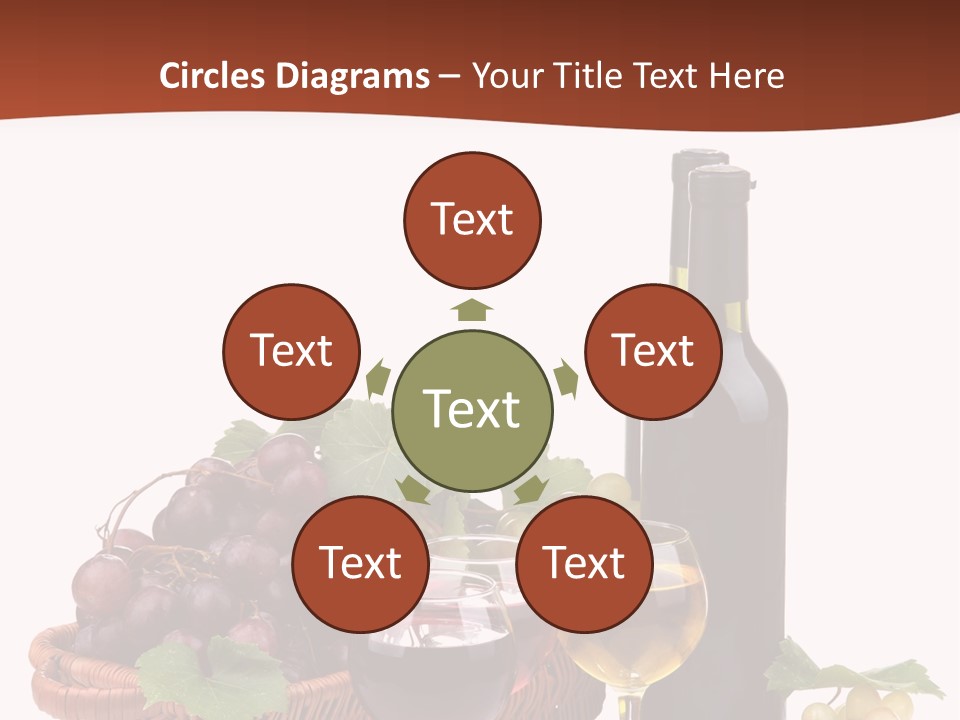 Yellow Many Bottle PowerPoint Template