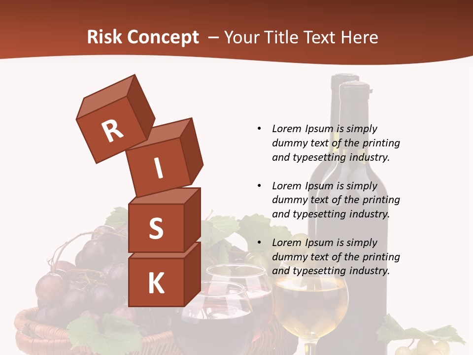 Yellow Many Bottle PowerPoint Template