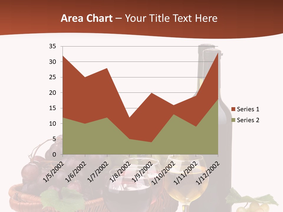 Yellow Many Bottle PowerPoint Template