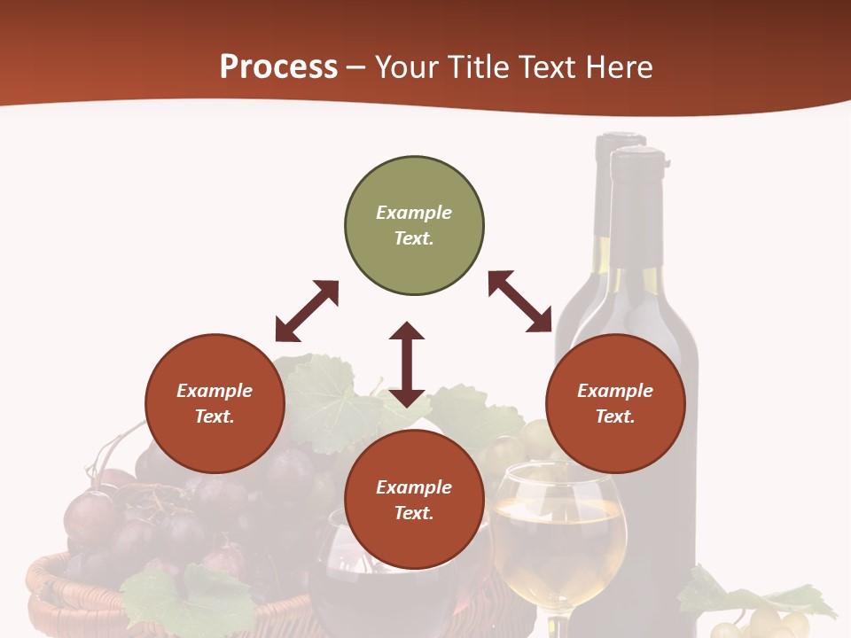 Yellow Many Bottle PowerPoint Template