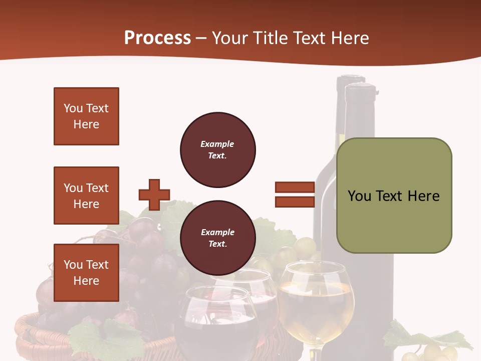 Yellow Many Bottle PowerPoint Template