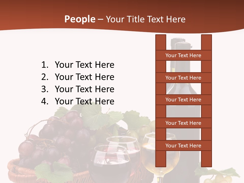 Yellow Many Bottle PowerPoint Template