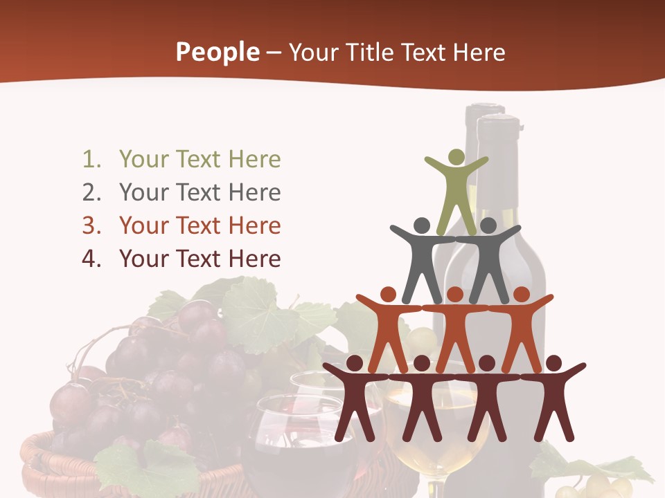 Yellow Many Bottle PowerPoint Template