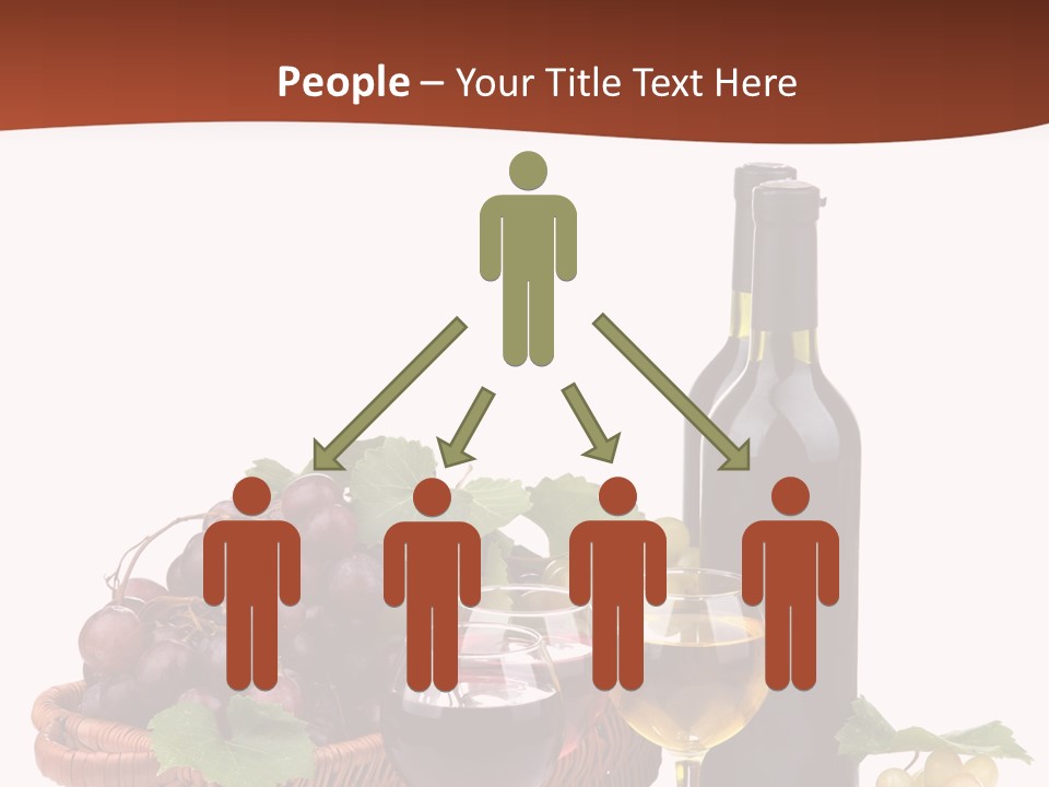 Yellow Many Bottle PowerPoint Template