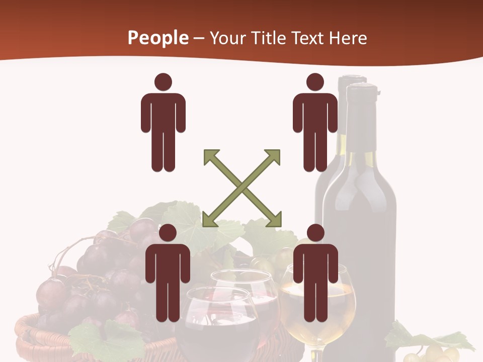 Yellow Many Bottle PowerPoint Template