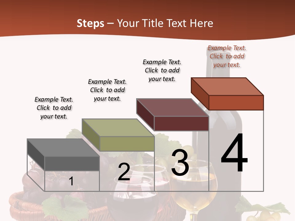 Yellow Many Bottle PowerPoint Template