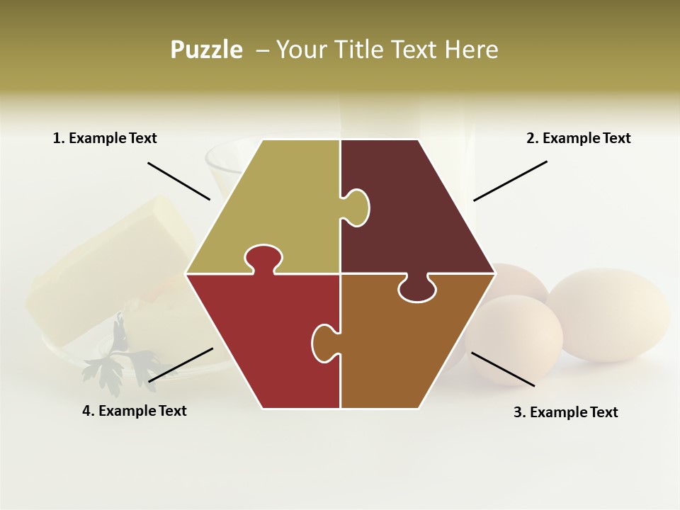 Egg Farm Butter PowerPoint Template