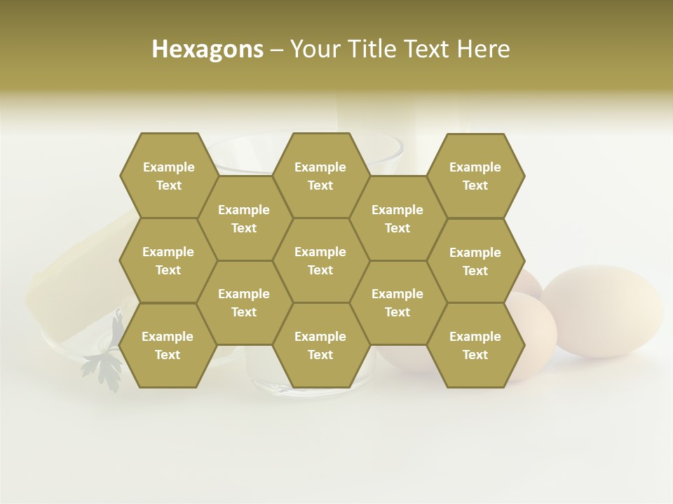 Egg Farm Butter PowerPoint Template