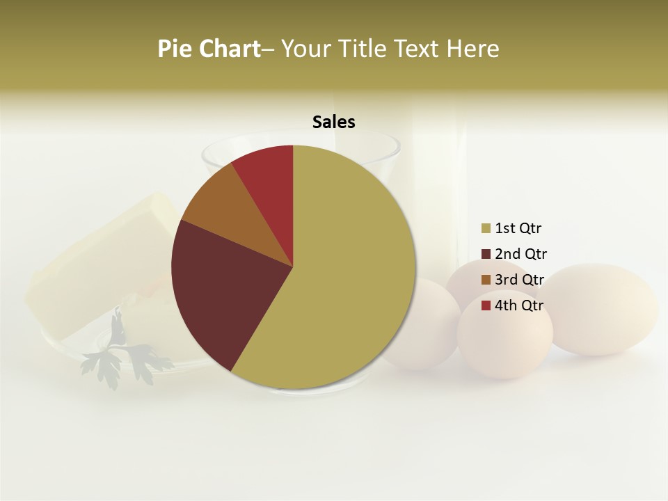 Egg Farm Butter PowerPoint Template