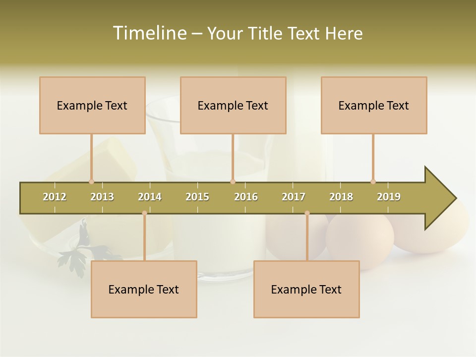 Egg Farm Butter PowerPoint Template