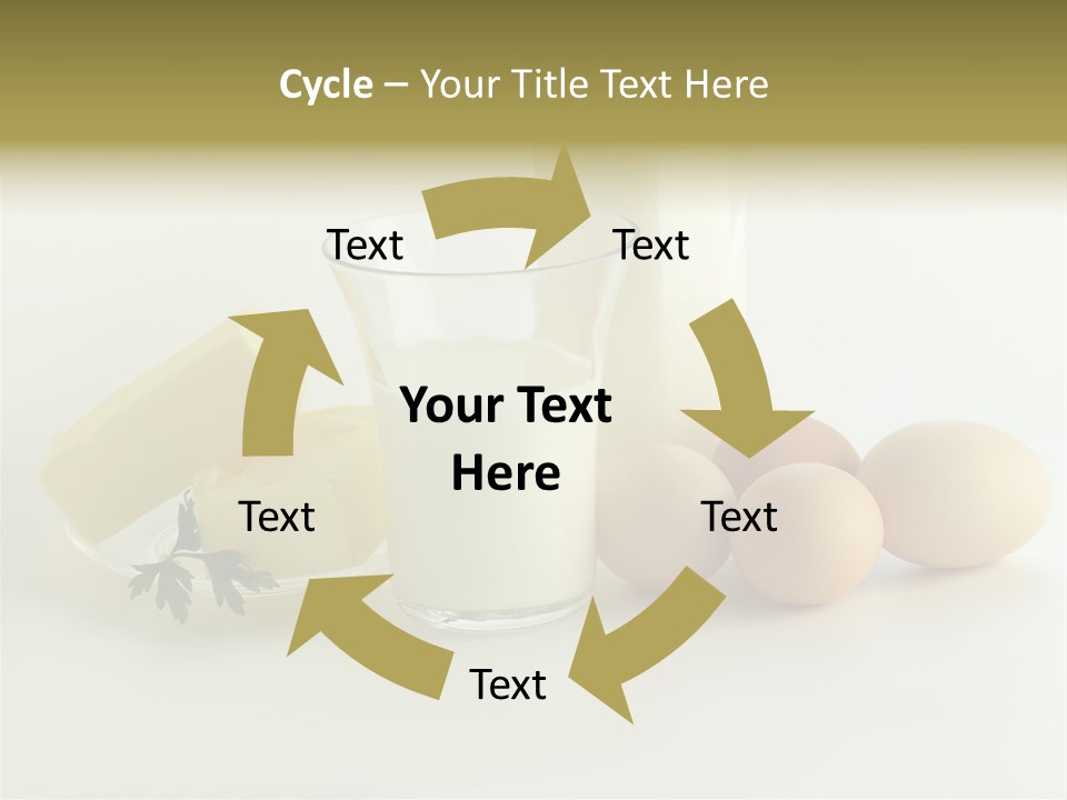 Egg Farm Butter PowerPoint Template