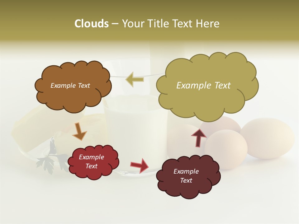Egg Farm Butter PowerPoint Template