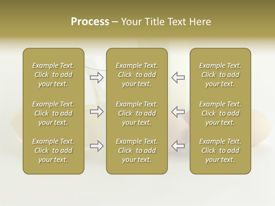 Egg Farm Butter PowerPoint Template