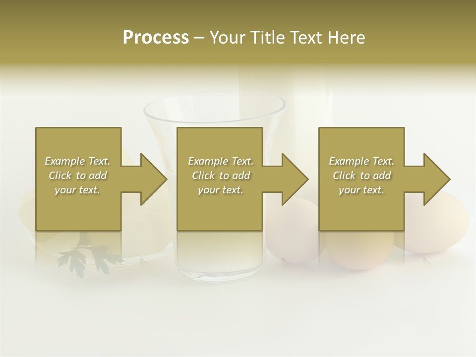 Egg Farm Butter PowerPoint Template