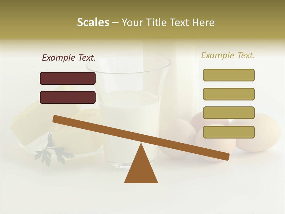 Egg Farm Butter PowerPoint Template