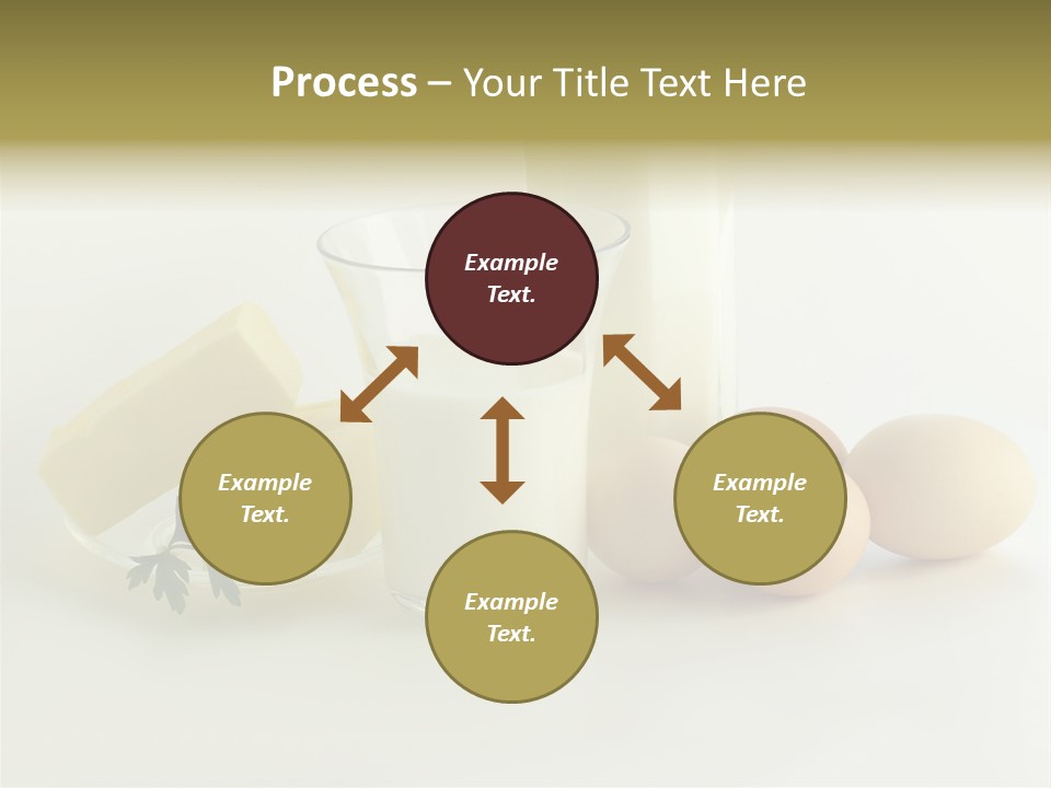 Egg Farm Butter PowerPoint Template