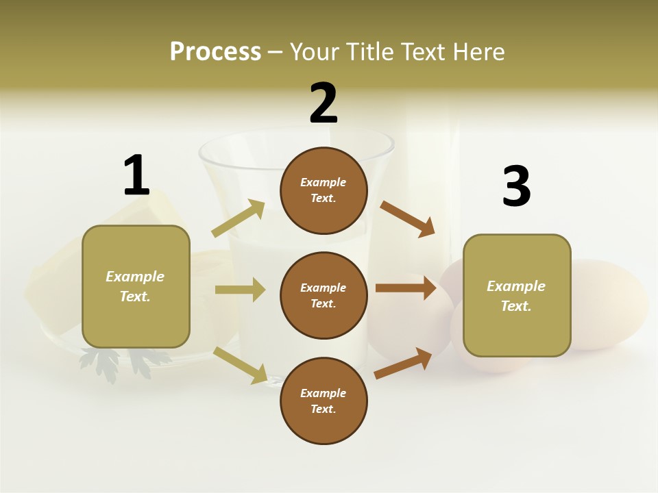 Egg Farm Butter PowerPoint Template