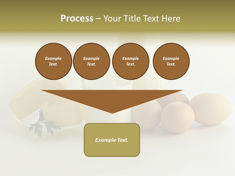 Egg Farm Butter PowerPoint Template