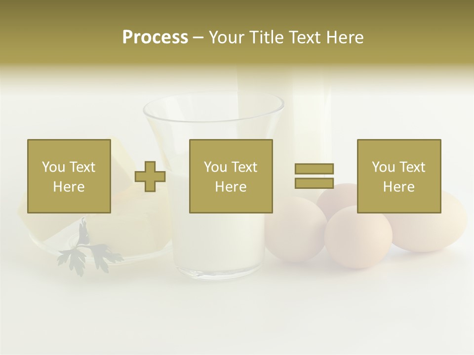 Egg Farm Butter PowerPoint Template