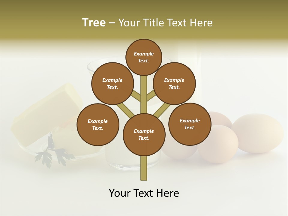 Egg Farm Butter PowerPoint Template
